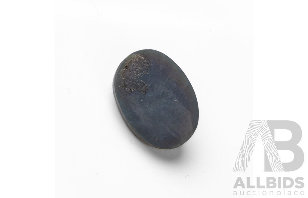 4.60ct Lightning Ridge Solid Black Opal
