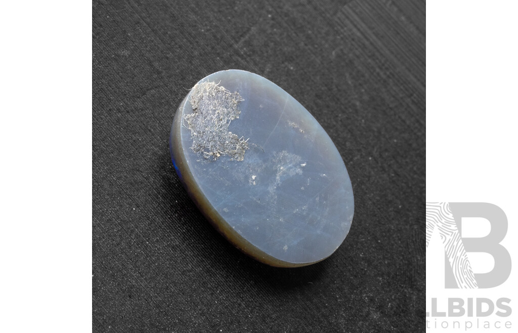4.60ct Lightning Ridge Solid Black Opal