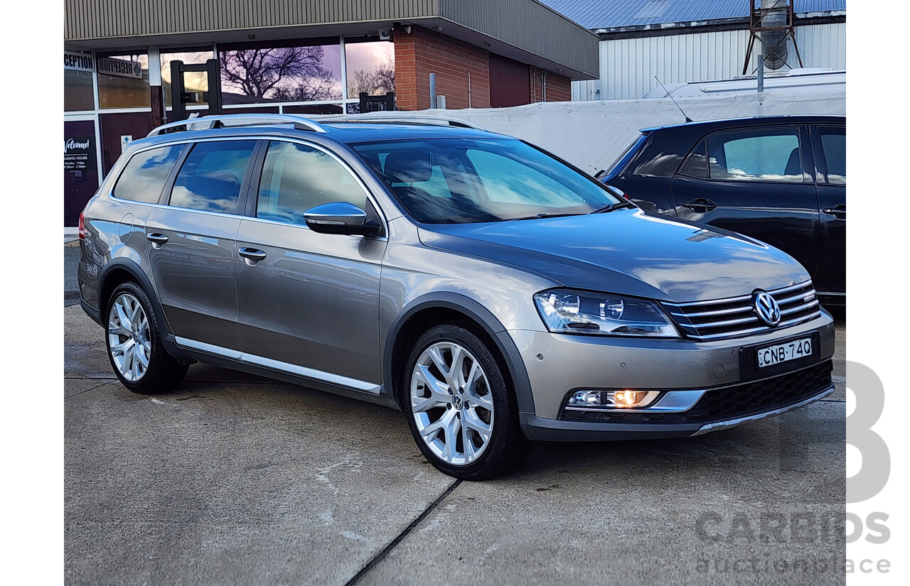 05/2013 Volkswagen Passat Alltrack 3C MY13.5 4d Wagon Brown 2.0L