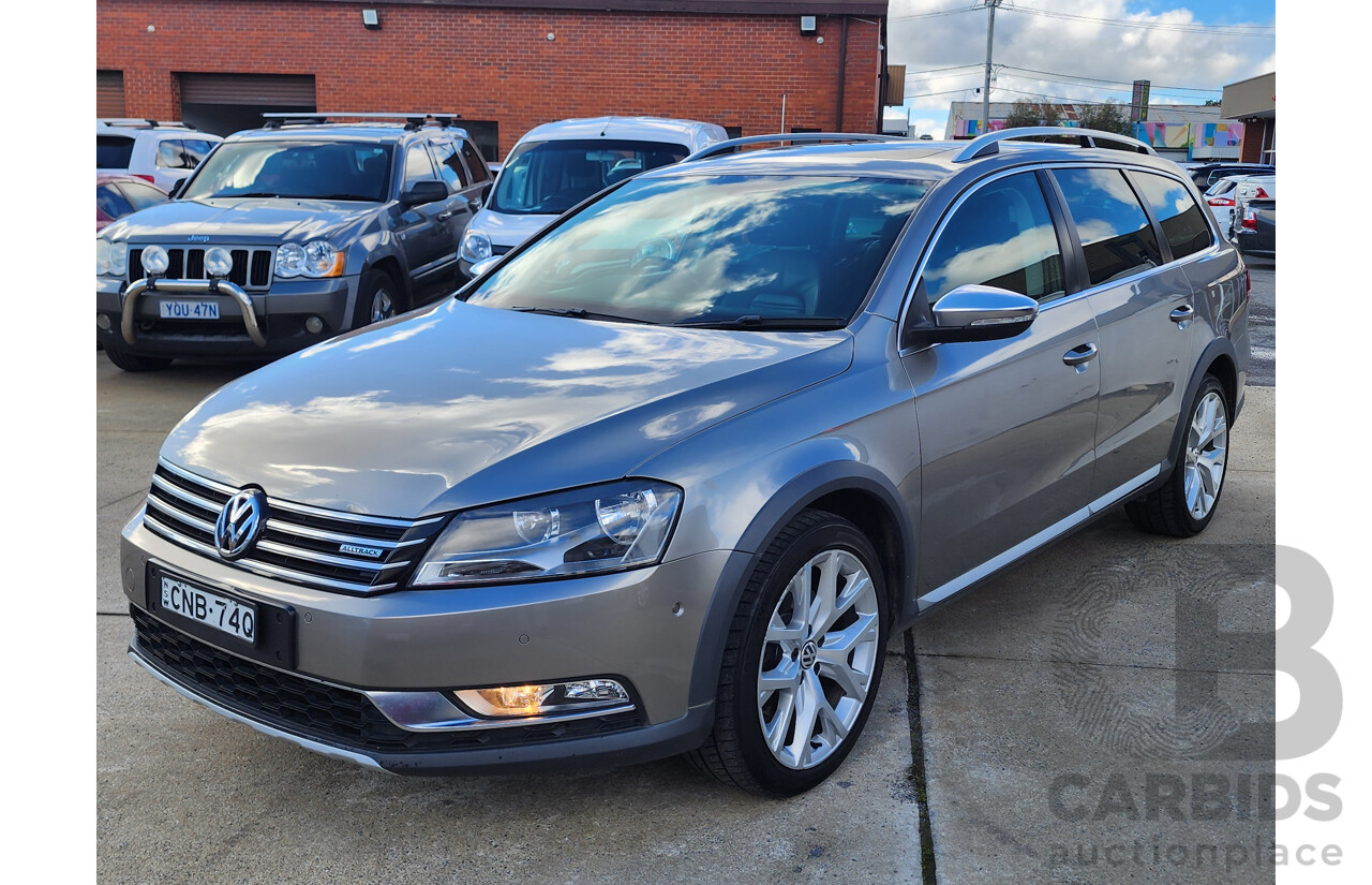 05/2013 Volkswagen Passat Alltrack 3C MY13.5 4d Wagon Brown 2.0L