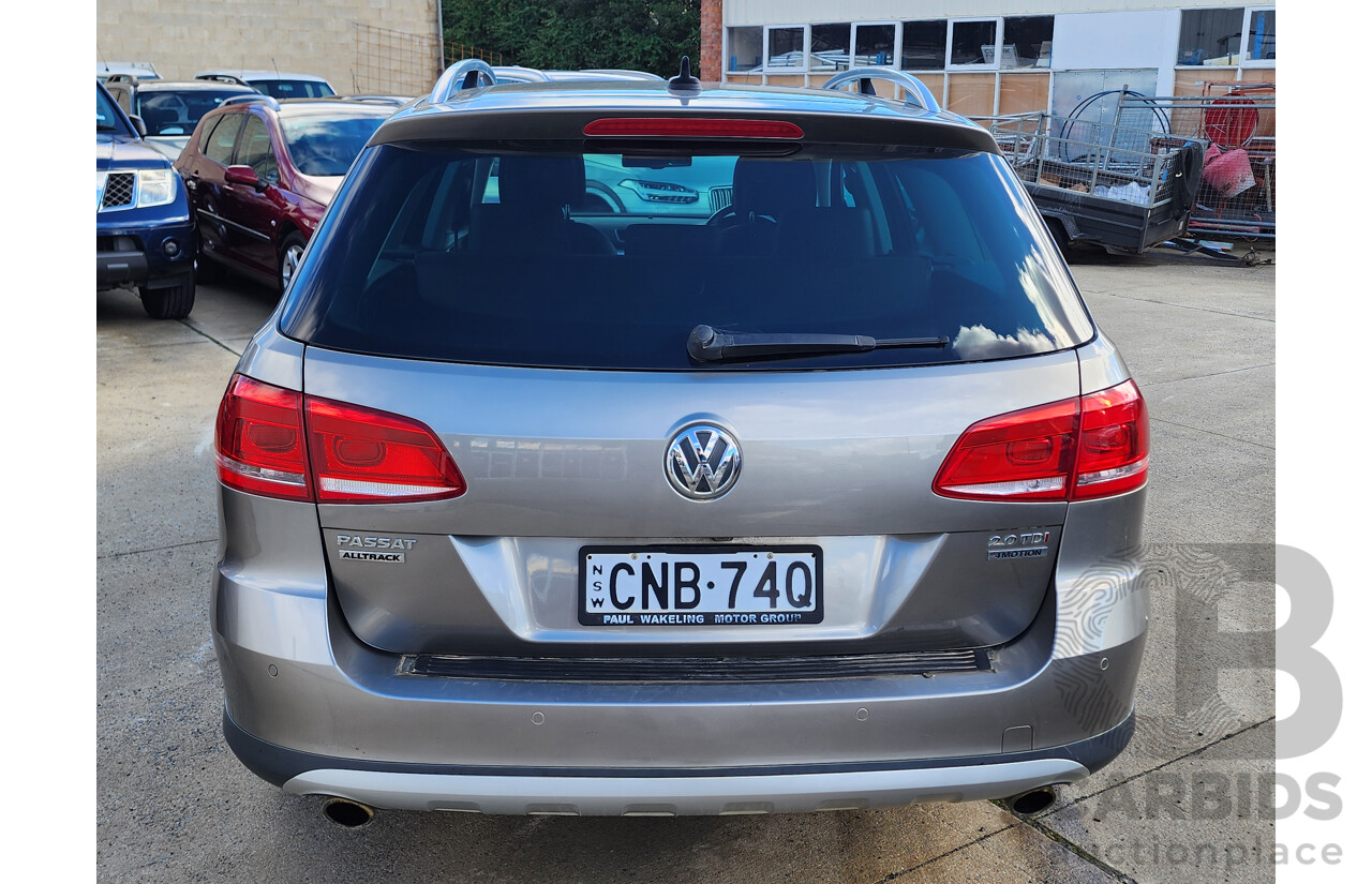 05/2013 Volkswagen Passat Alltrack 3C MY13.5 4d Wagon Brown 2.0L