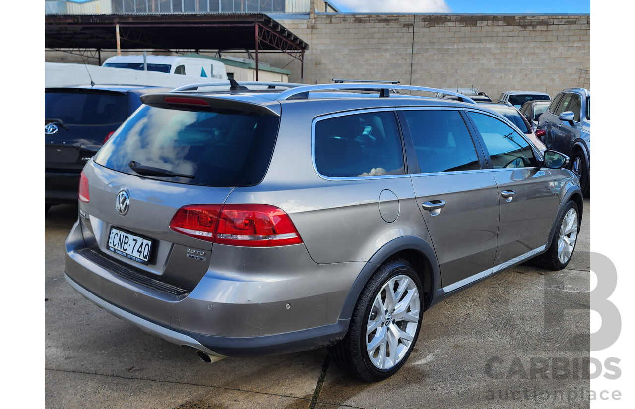 05/2013 Volkswagen Passat Alltrack 3C MY13.5 4d Wagon Brown 2.0L