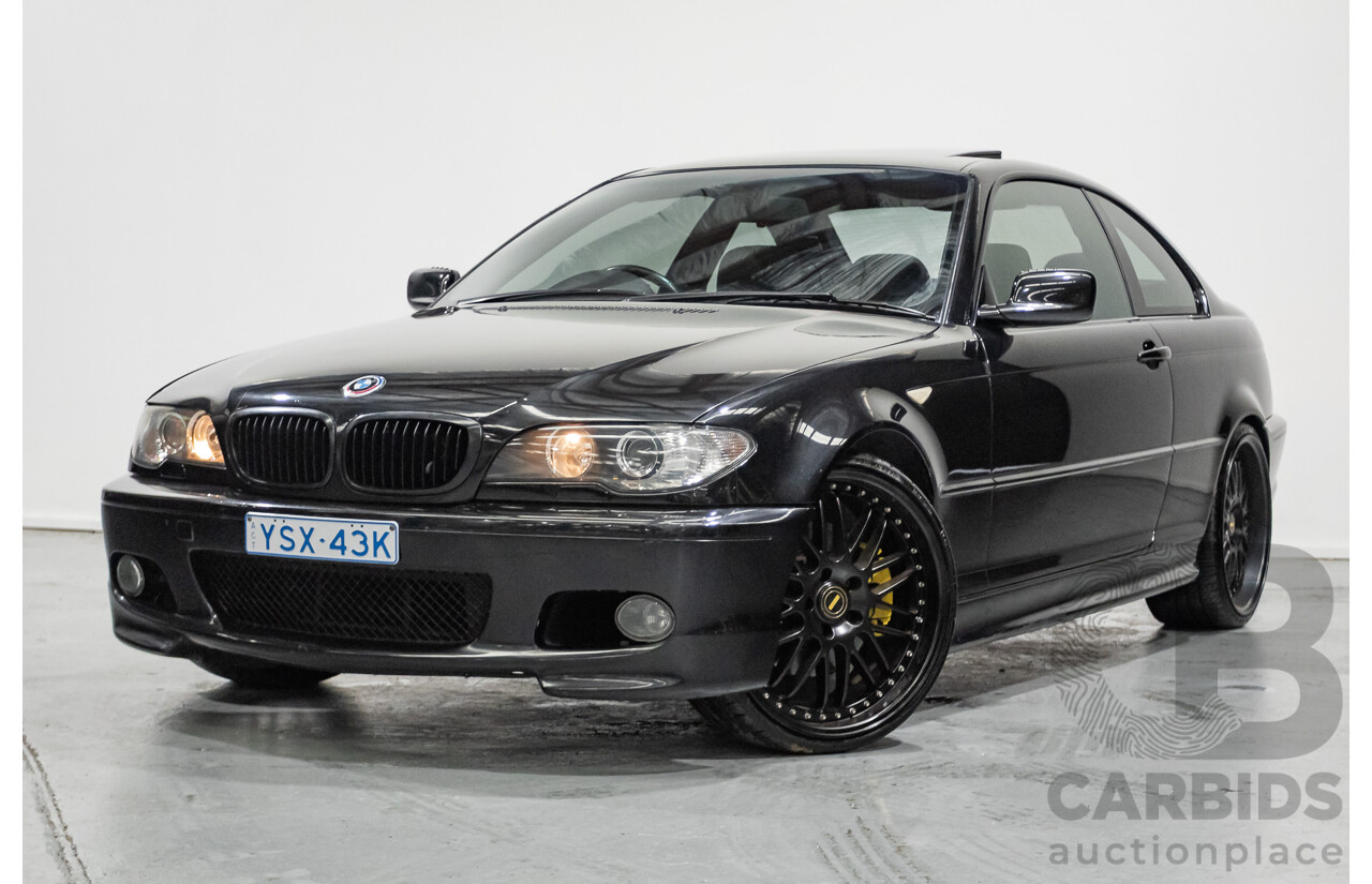 11/2003 BMW 330Ci (RWD) E46 2D Coupe Black Sapphire Metallic 3.0L