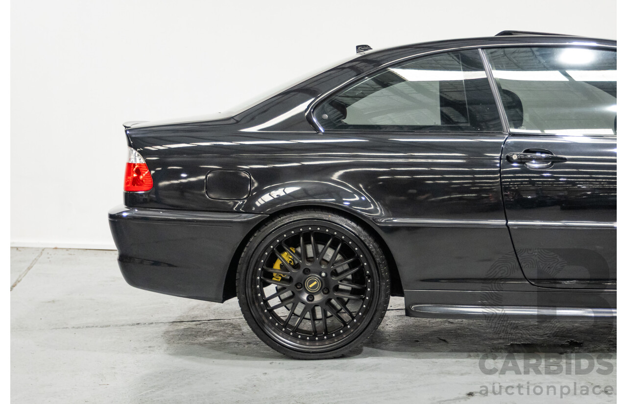 11/2003 BMW 330Ci (RWD) E46 2D Coupe Black Sapphire Metallic 3.0L