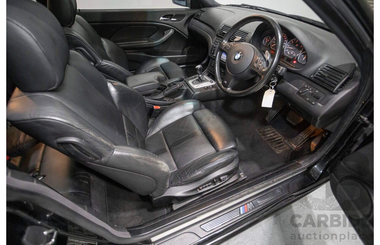 11/2003 BMW 330Ci (RWD) E46 2D Coupe Black Sapphire Metallic 3.0L