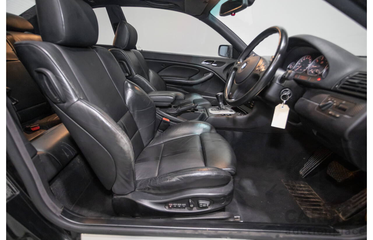 11/2003 BMW 330Ci (RWD) E46 2D Coupe Black Sapphire Metallic 3.0L