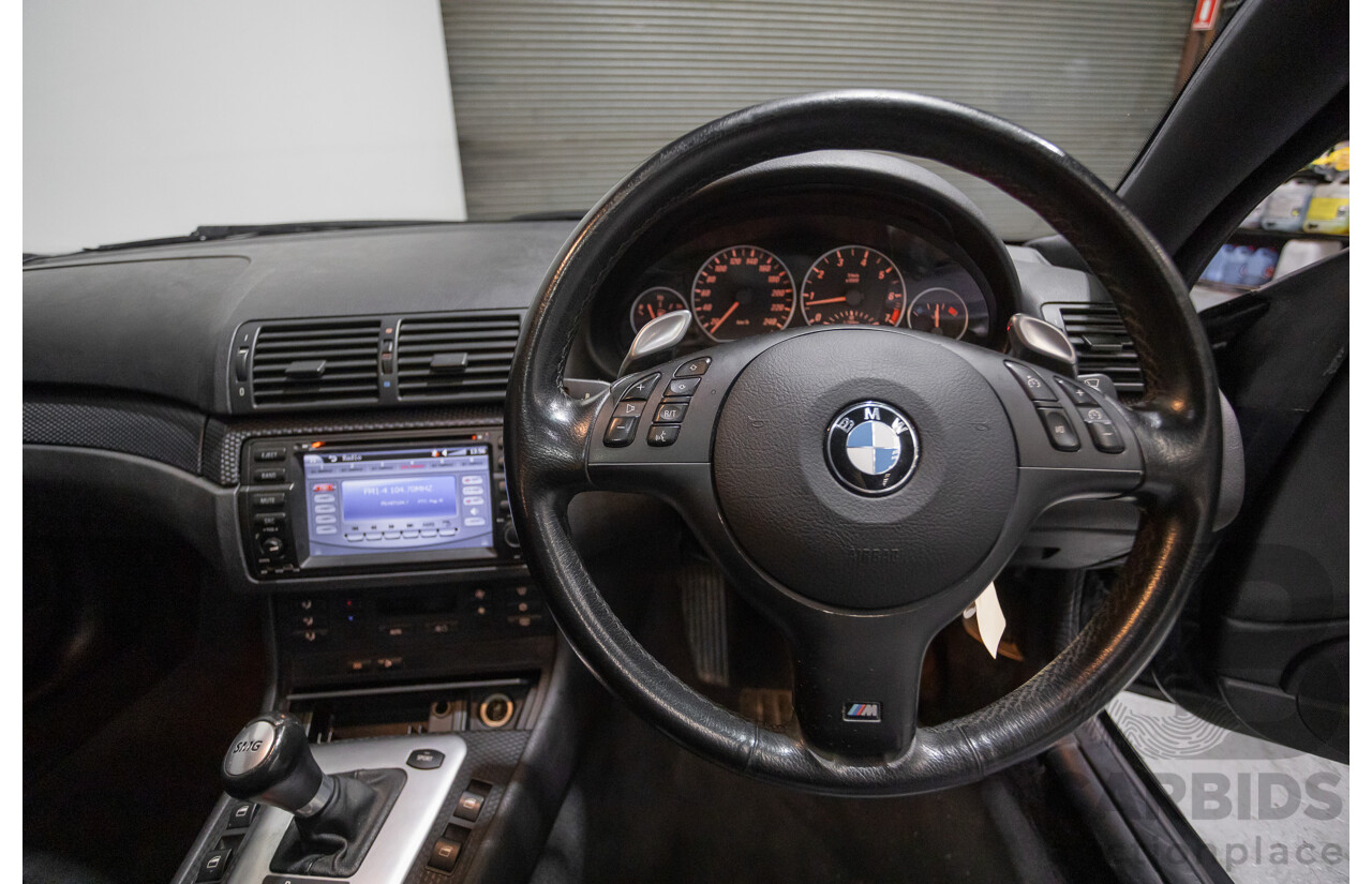 11/2003 BMW 330Ci (RWD) E46 2D Coupe Black Sapphire Metallic 3.0L