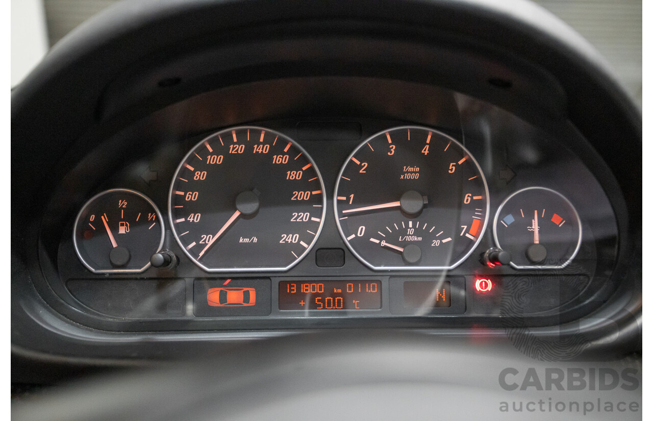 11/2003 BMW 330Ci (RWD) E46 2D Coupe Black Sapphire Metallic 3.0L