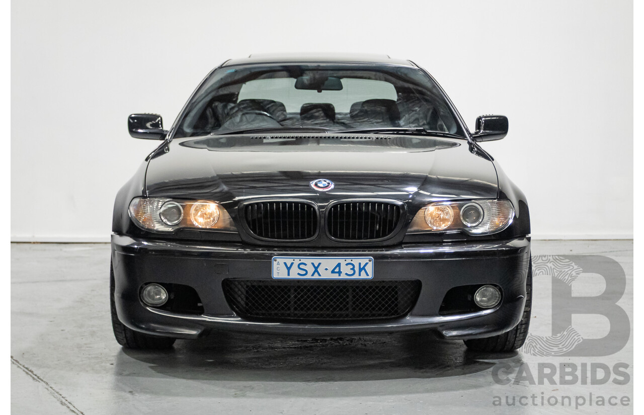 11/2003 BMW 330Ci (RWD) E46 2D Coupe Black Sapphire Metallic 3.0L