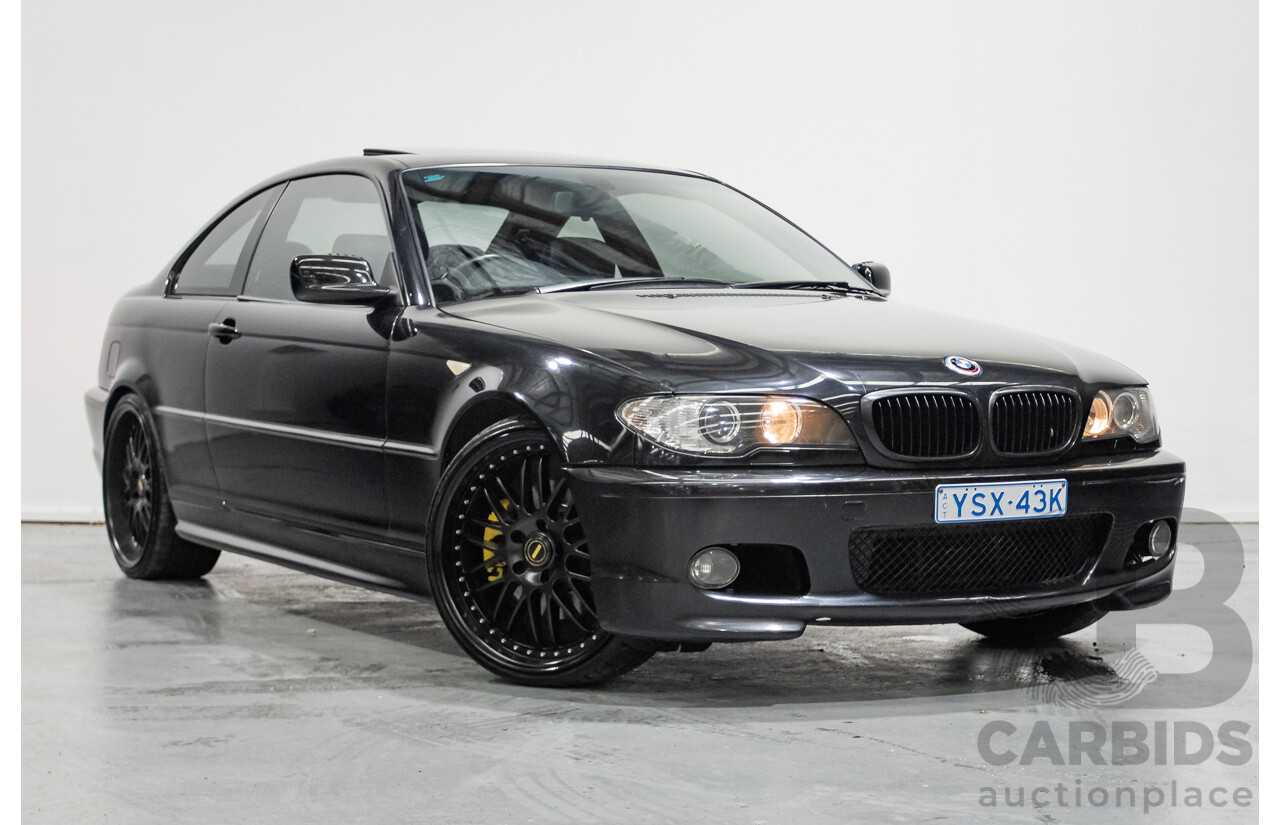11/2003 BMW 330Ci (RWD) E46 2D Coupe Black Sapphire Metallic 3.0L