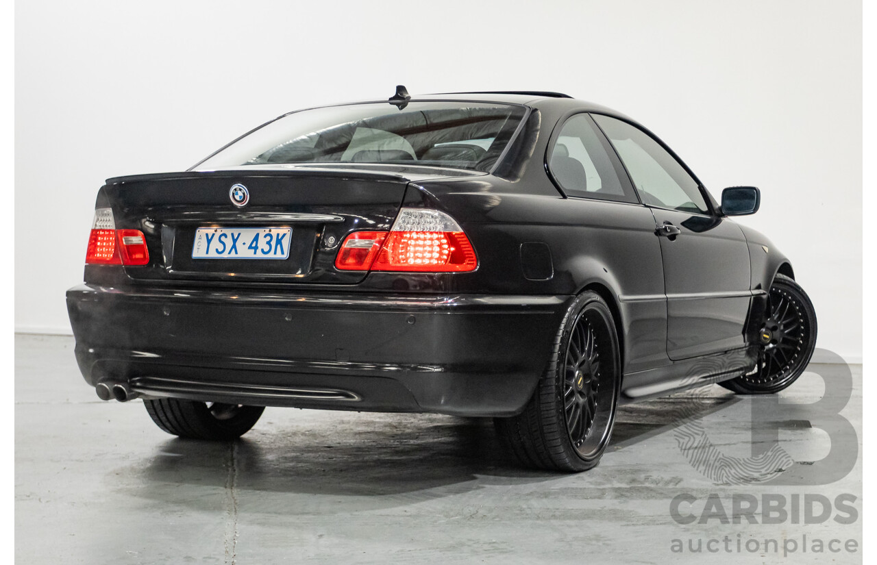 11/2003 BMW 330Ci (RWD) E46 2D Coupe Black Sapphire Metallic 3.0L