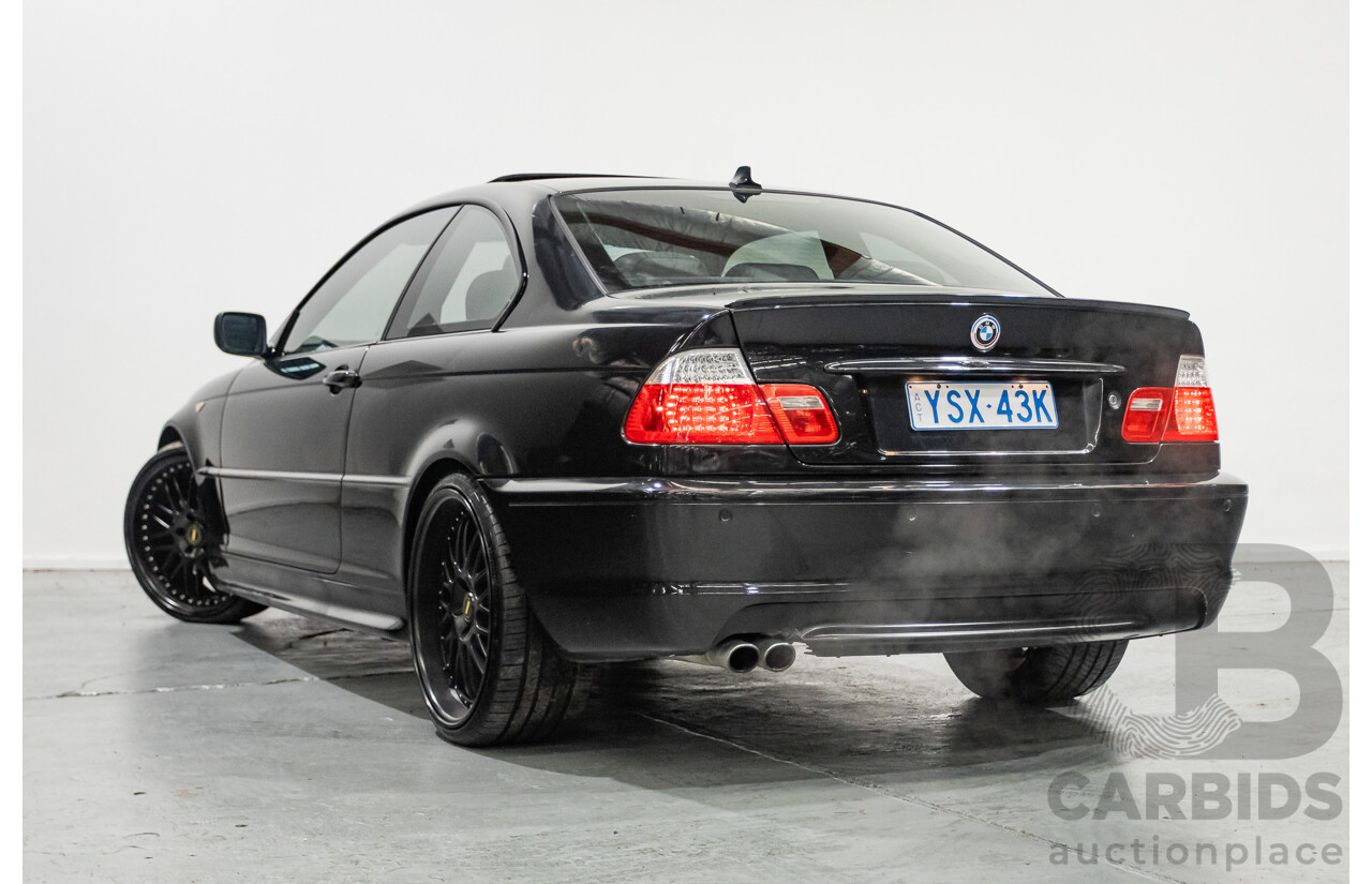 11/2003 BMW 330Ci (RWD) E46 2D Coupe Black Sapphire Metallic 3.0L