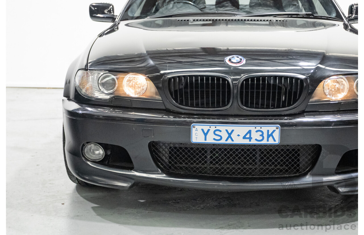 11/2003 BMW 330Ci (RWD) E46 2D Coupe Black Sapphire Metallic 3.0L