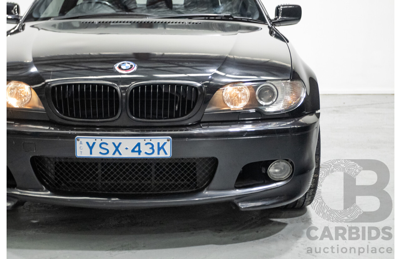 11/2003 BMW 330Ci (RWD) E46 2D Coupe Black Sapphire Metallic 3.0L