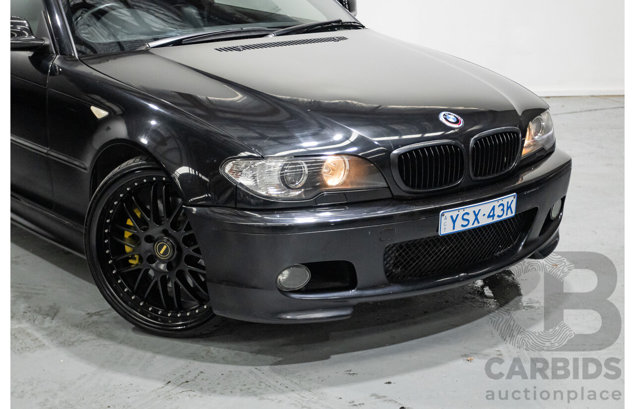 11/2003 BMW 330Ci (RWD) E46 2D Coupe Black Sapphire Metallic 3.0L