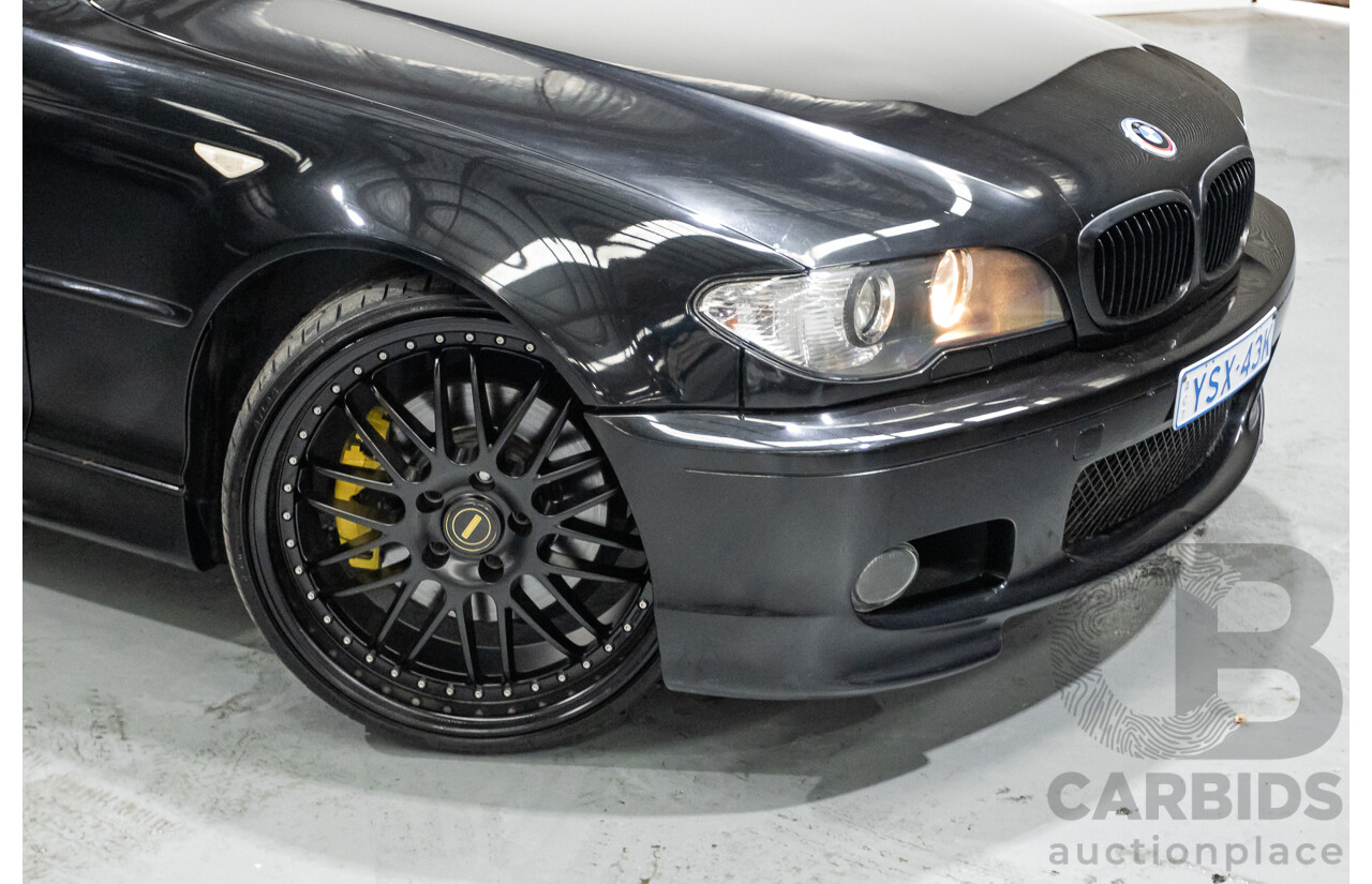 11/2003 BMW 330Ci (RWD) E46 2D Coupe Black Sapphire Metallic 3.0L