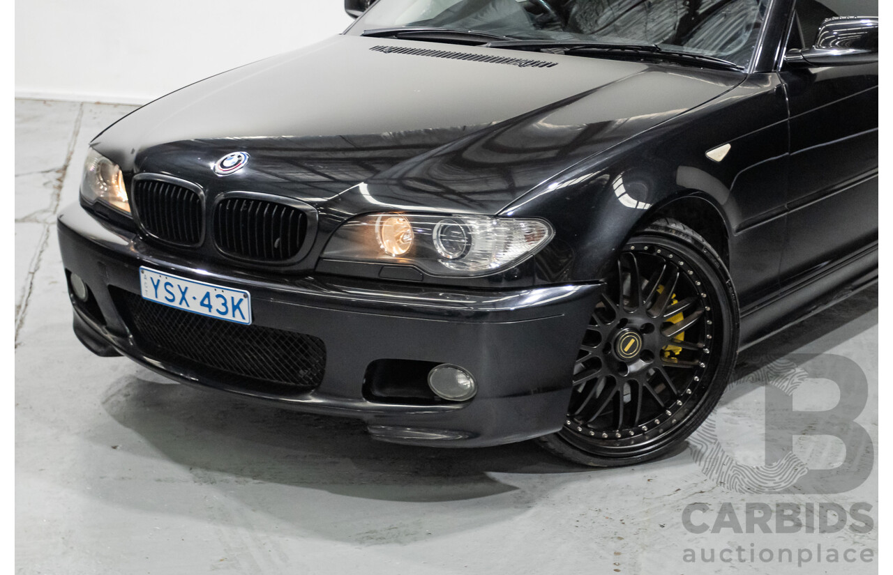11/2003 BMW 330Ci (RWD) E46 2D Coupe Black Sapphire Metallic 3.0L