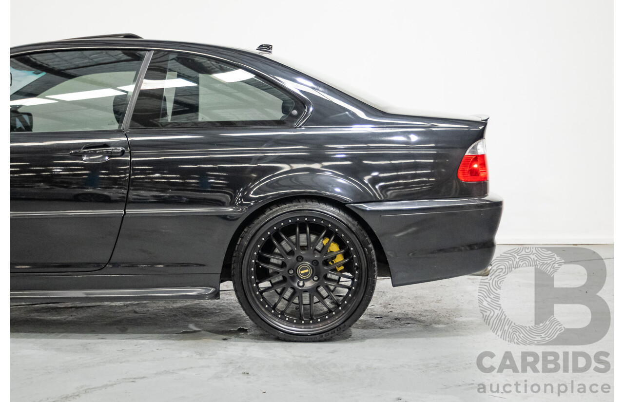 11/2003 BMW 330Ci (RWD) E46 2D Coupe Black Sapphire Metallic 3.0L