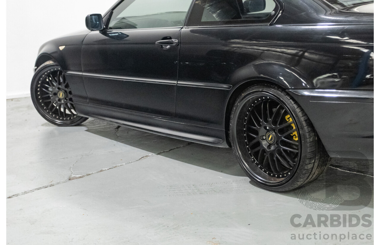 11/2003 BMW 330Ci (RWD) E46 2D Coupe Black Sapphire Metallic 3.0L