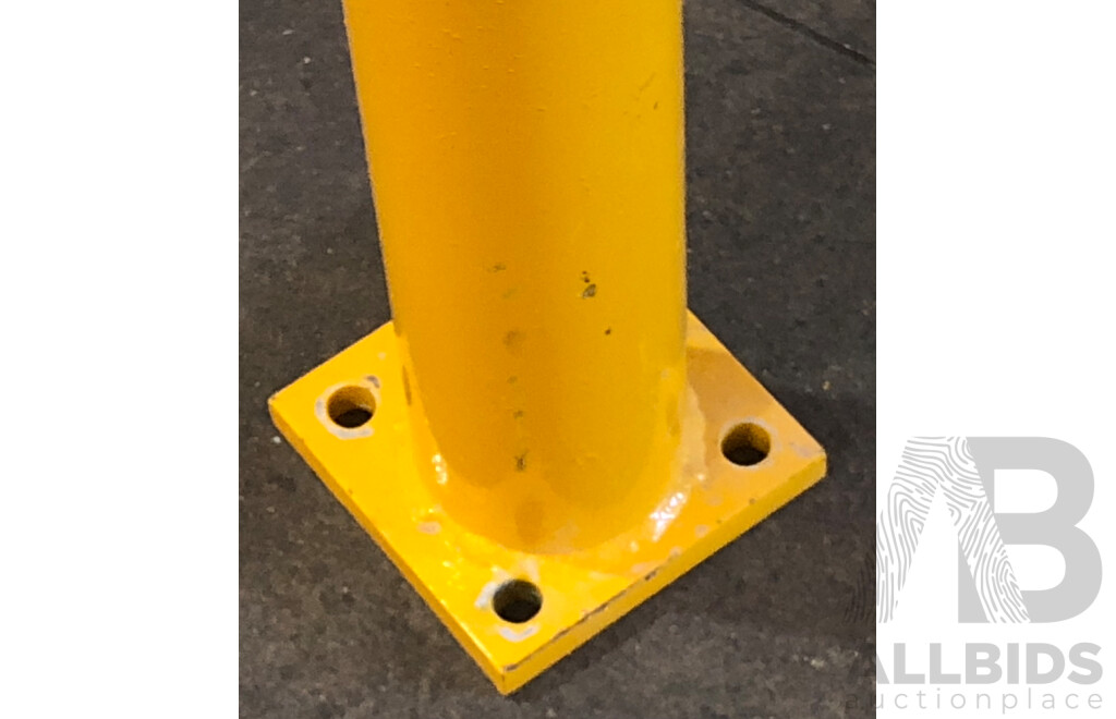 U Shaped Bollards - 920mm Tall  - Lot of Two