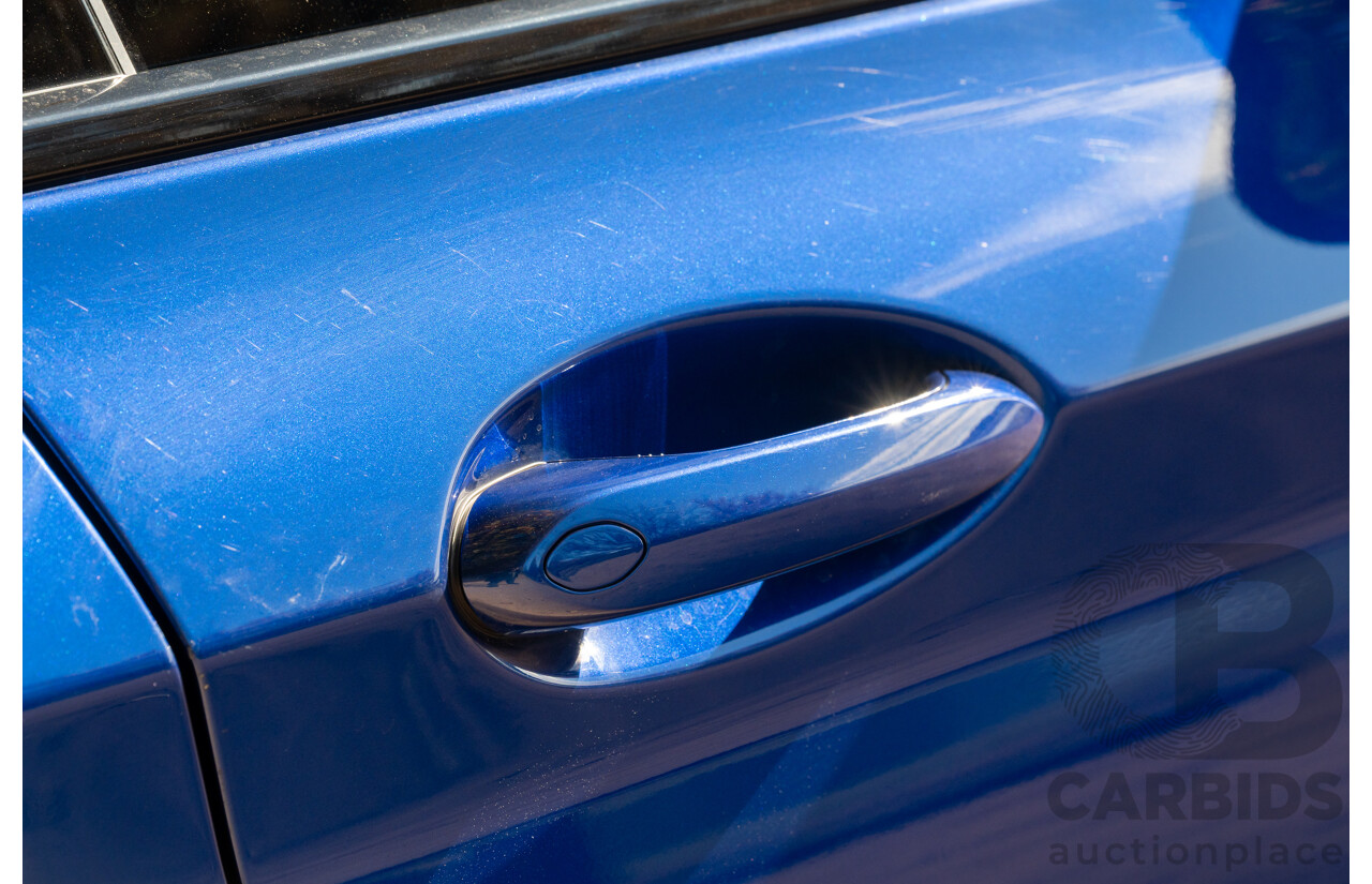 01/2022 BMW X3 M Competition F97 LCI xDrive (AWD) 4d Wagon Marina Bay Blue Metallic Turbo 3.0L