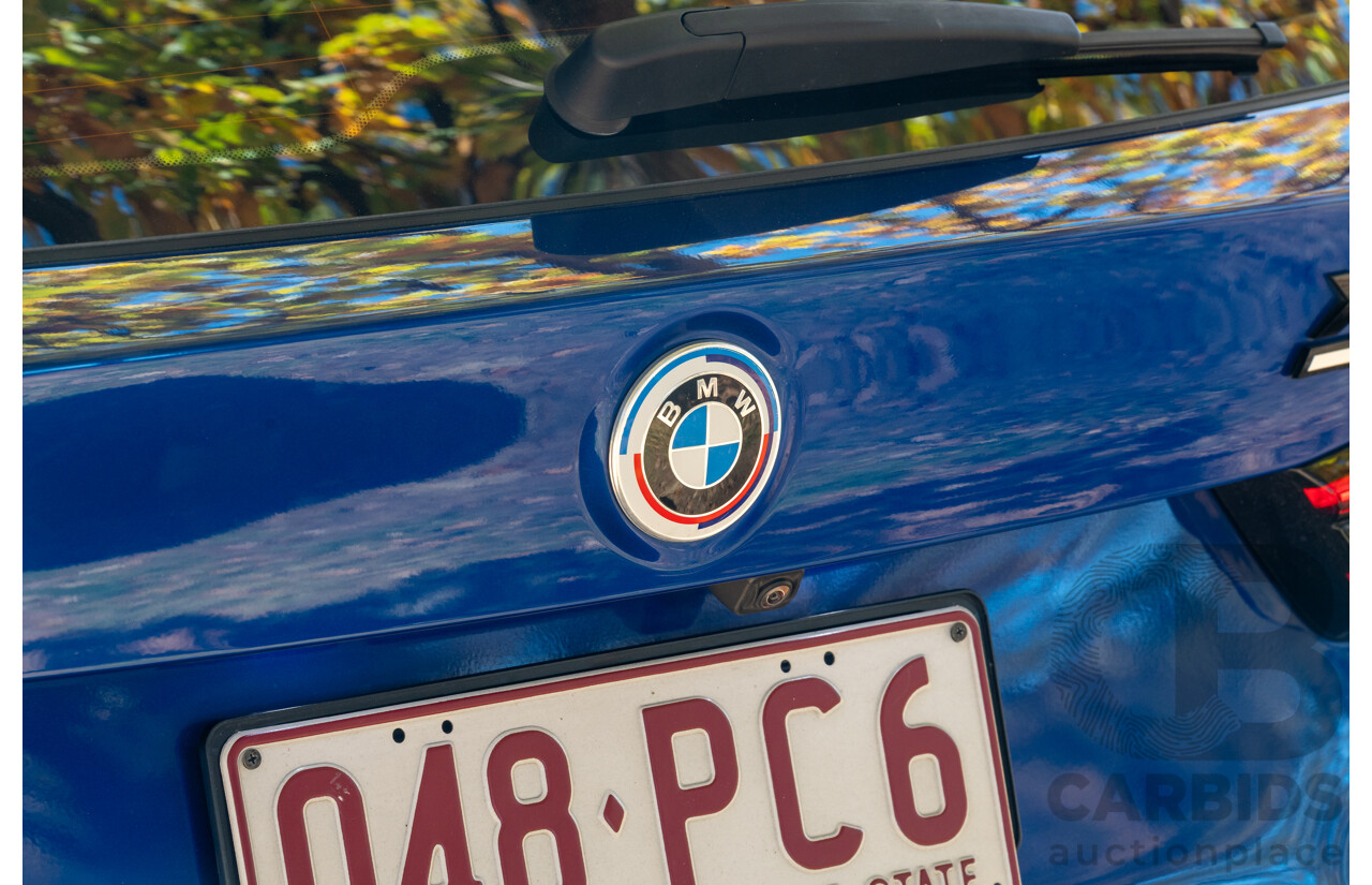 01/2022 BMW X3 M Competition F97 LCI xDrive (AWD) 4d Wagon Marina Bay Blue Metallic Turbo 3.0L