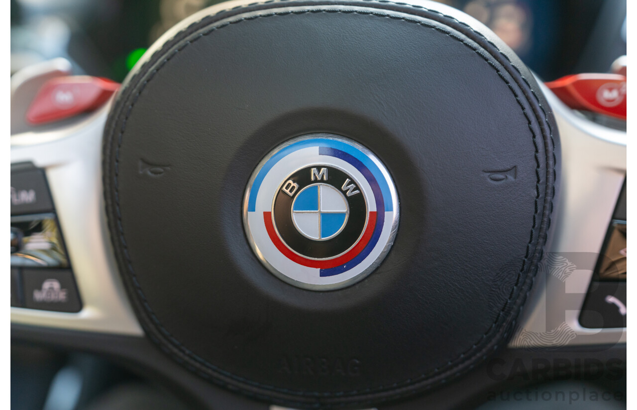 01/2022 BMW X3 M Competition F97 LCI xDrive (AWD) 4d Wagon Marina Bay Blue Metallic Turbo 3.0L