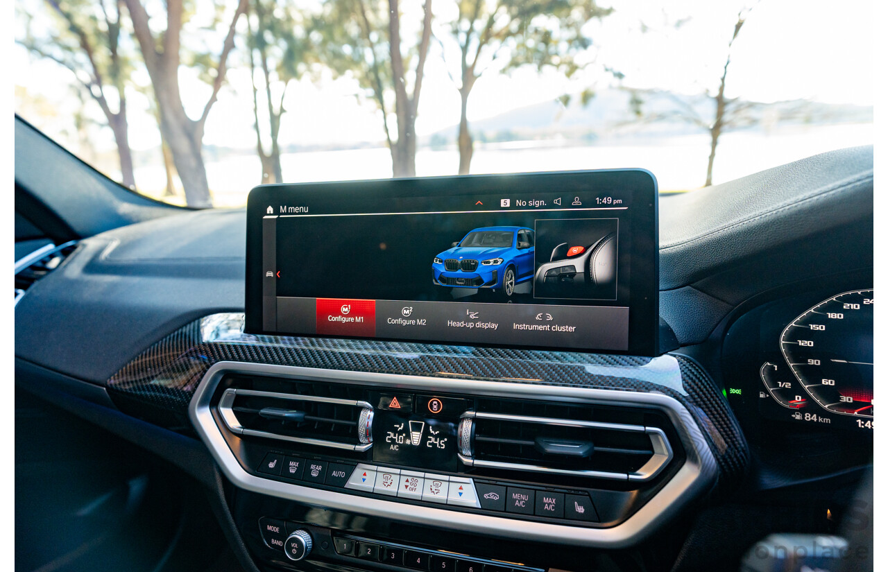 01/2022 BMW X3 M Competition F97 LCI xDrive (AWD) 4d Wagon Marina Bay Blue Metallic Turbo 3.0L