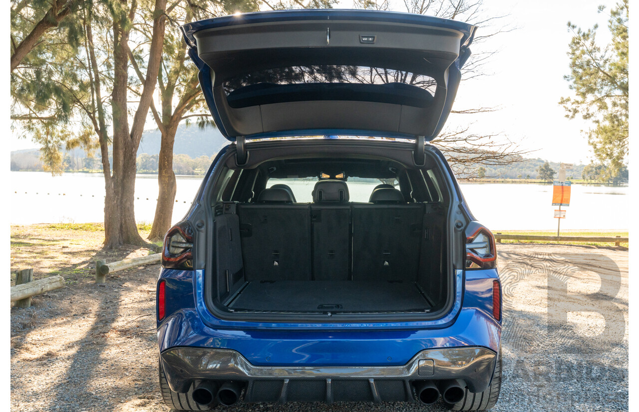 01/2022 BMW X3 M Competition F97 LCI xDrive (AWD) 4d Wagon Marina Bay Blue Metallic Turbo 3.0L