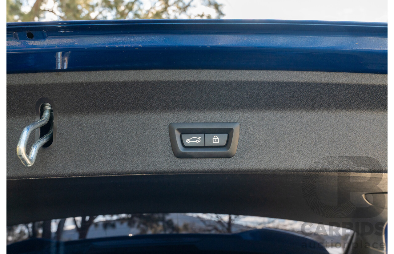 01/2022 BMW X3 M Competition F97 LCI xDrive (AWD) 4d Wagon Marina Bay Blue Metallic Turbo 3.0L