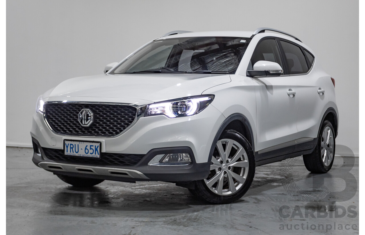 12/2021 MG ZS Excite AZS1 MY21 4D Wagon Dover White 1.5L