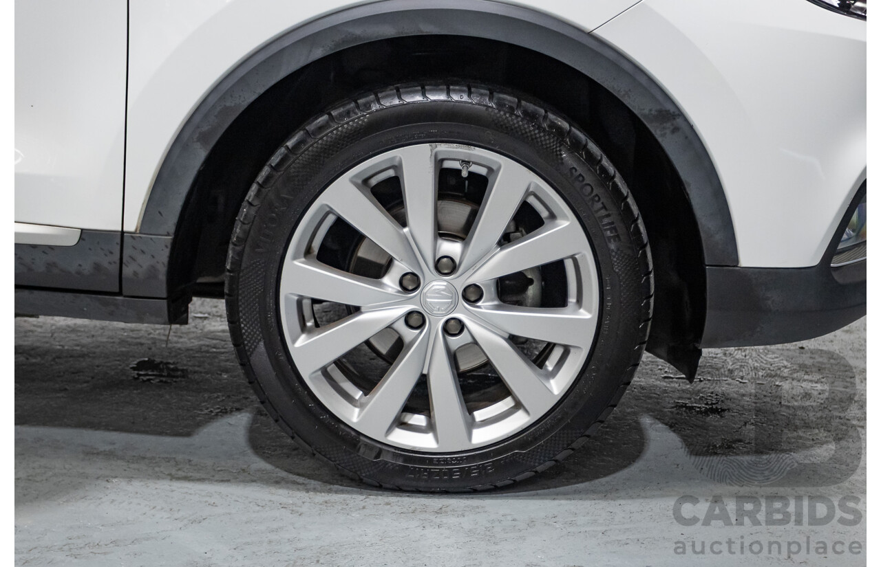 12/2021 MG ZS Excite AZS1 MY21 4D Wagon Dover White 1.5L