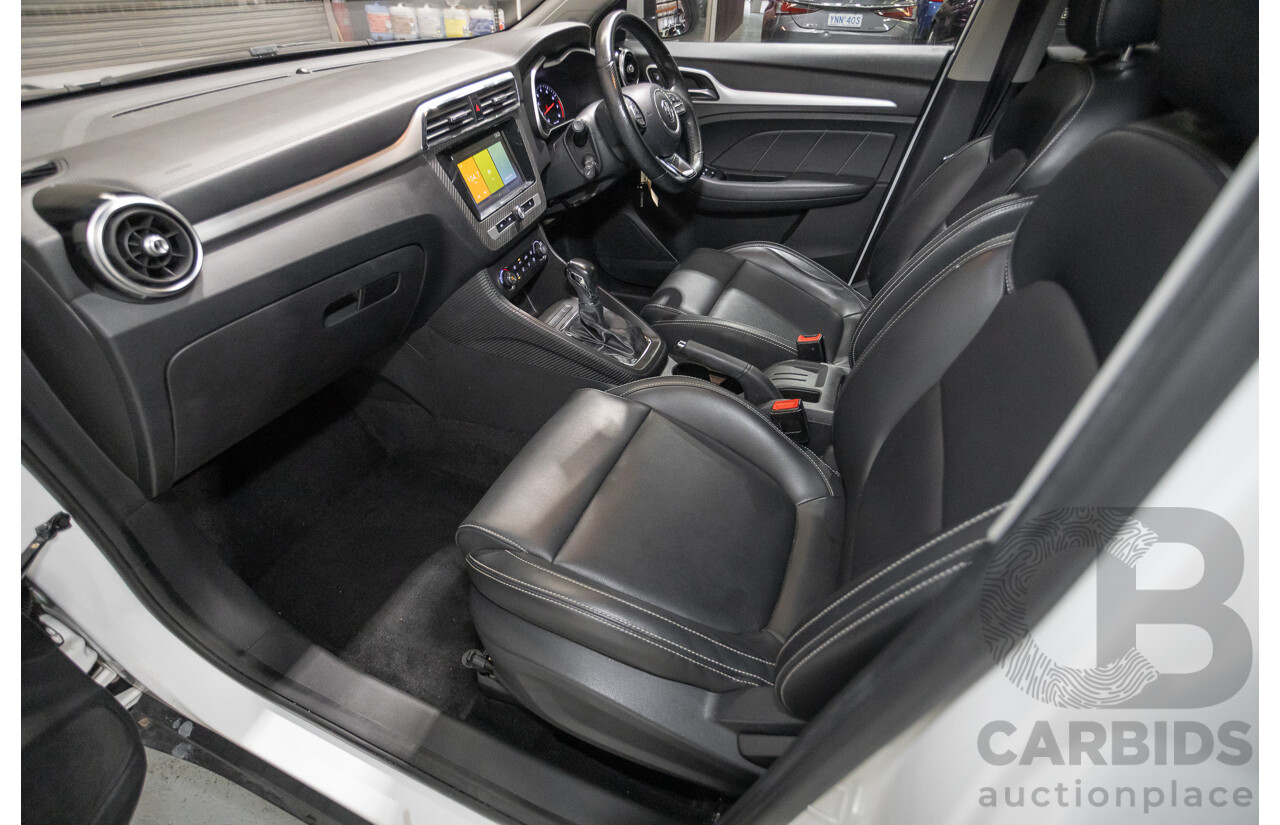 12/2021 MG ZS Excite AZS1 MY21 4D Wagon Dover White 1.5L
