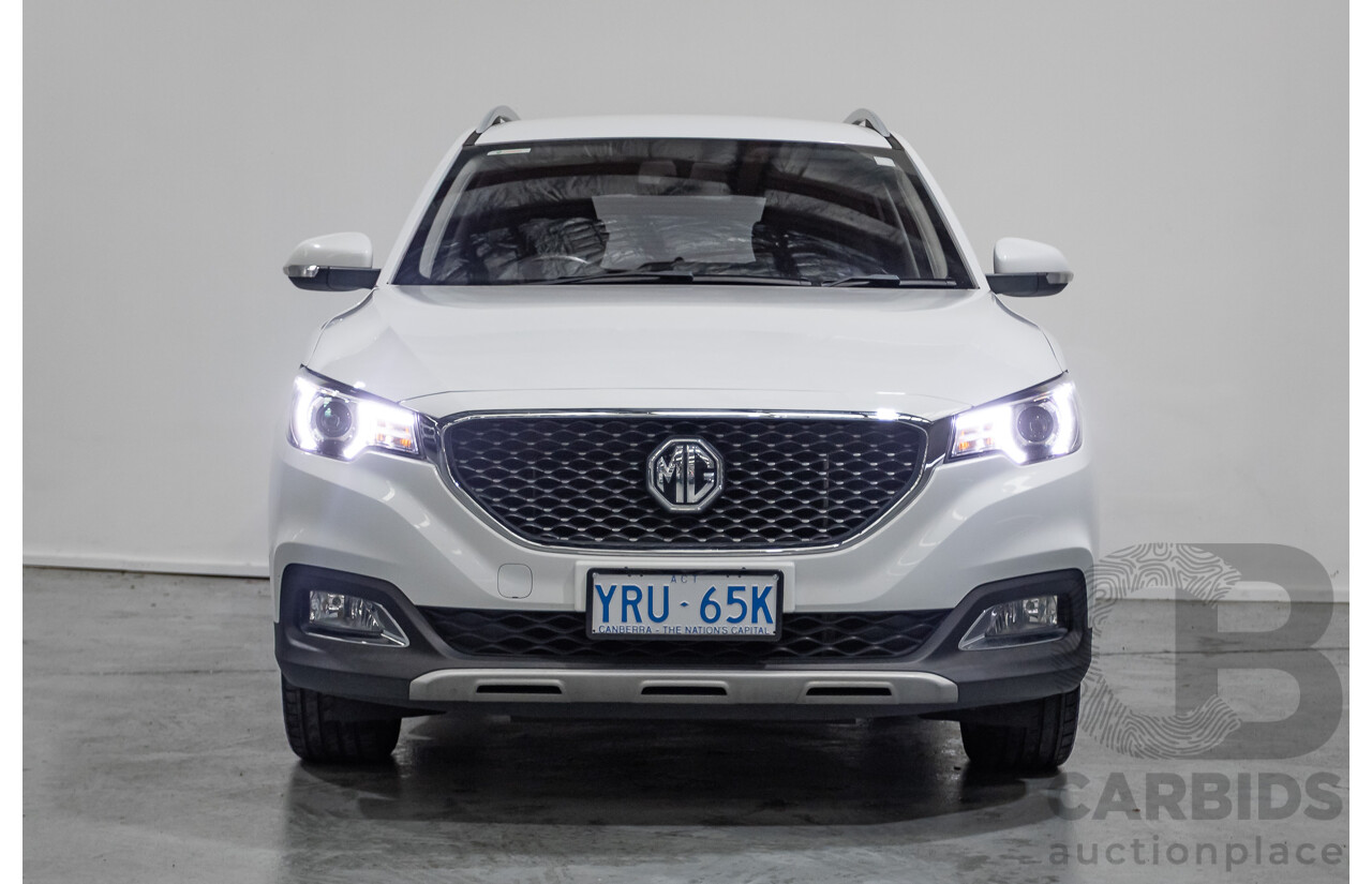 12/2021 MG ZS Excite AZS1 MY21 4D Wagon Dover White 1.5L