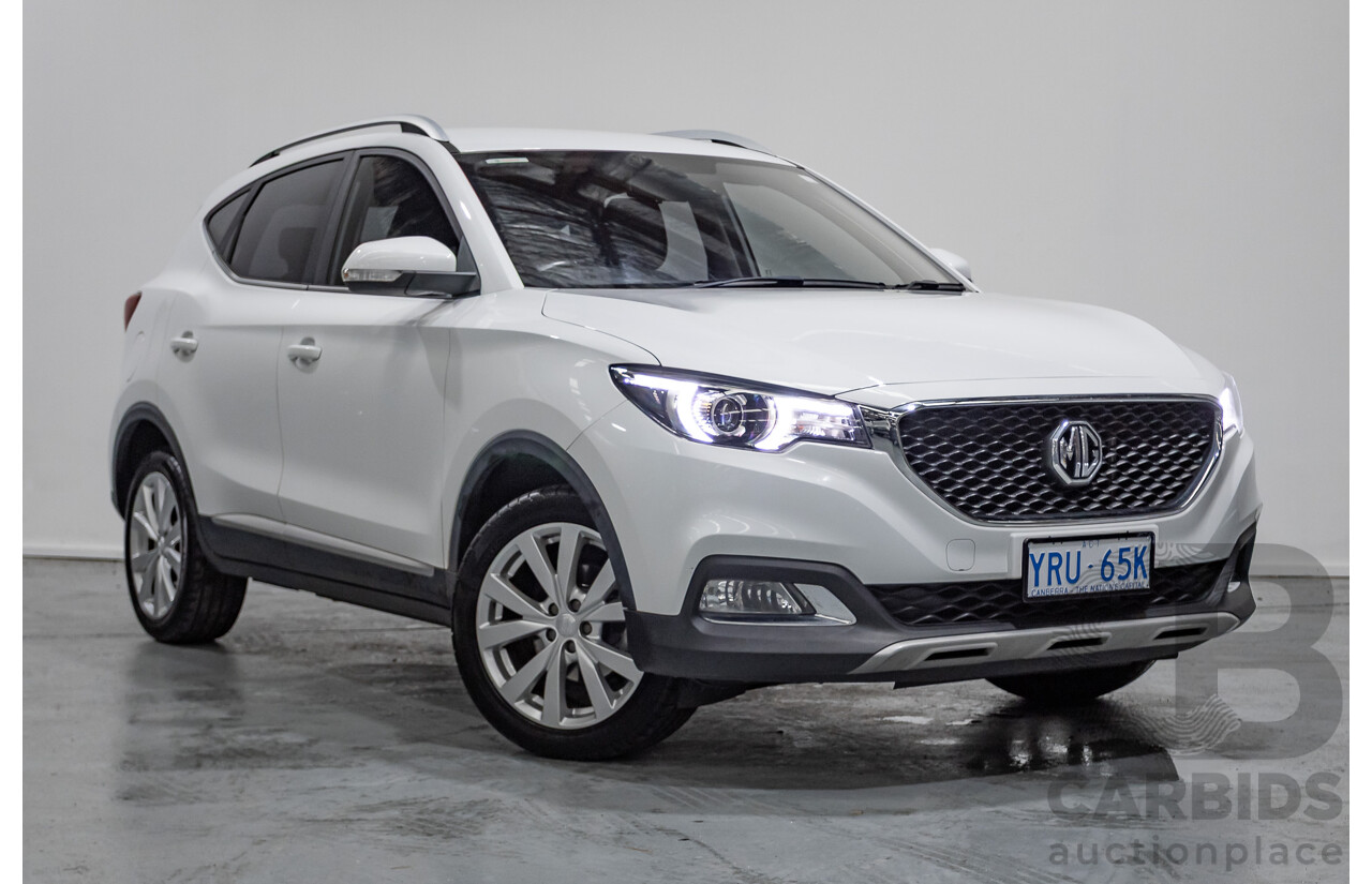 12/2021 MG ZS Excite AZS1 MY21 4D Wagon Dover White 1.5L