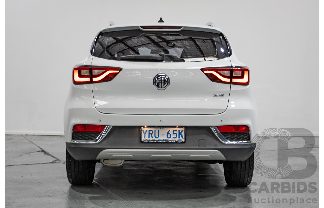 12/2021 MG ZS Excite AZS1 MY21 4D Wagon Dover White 1.5L