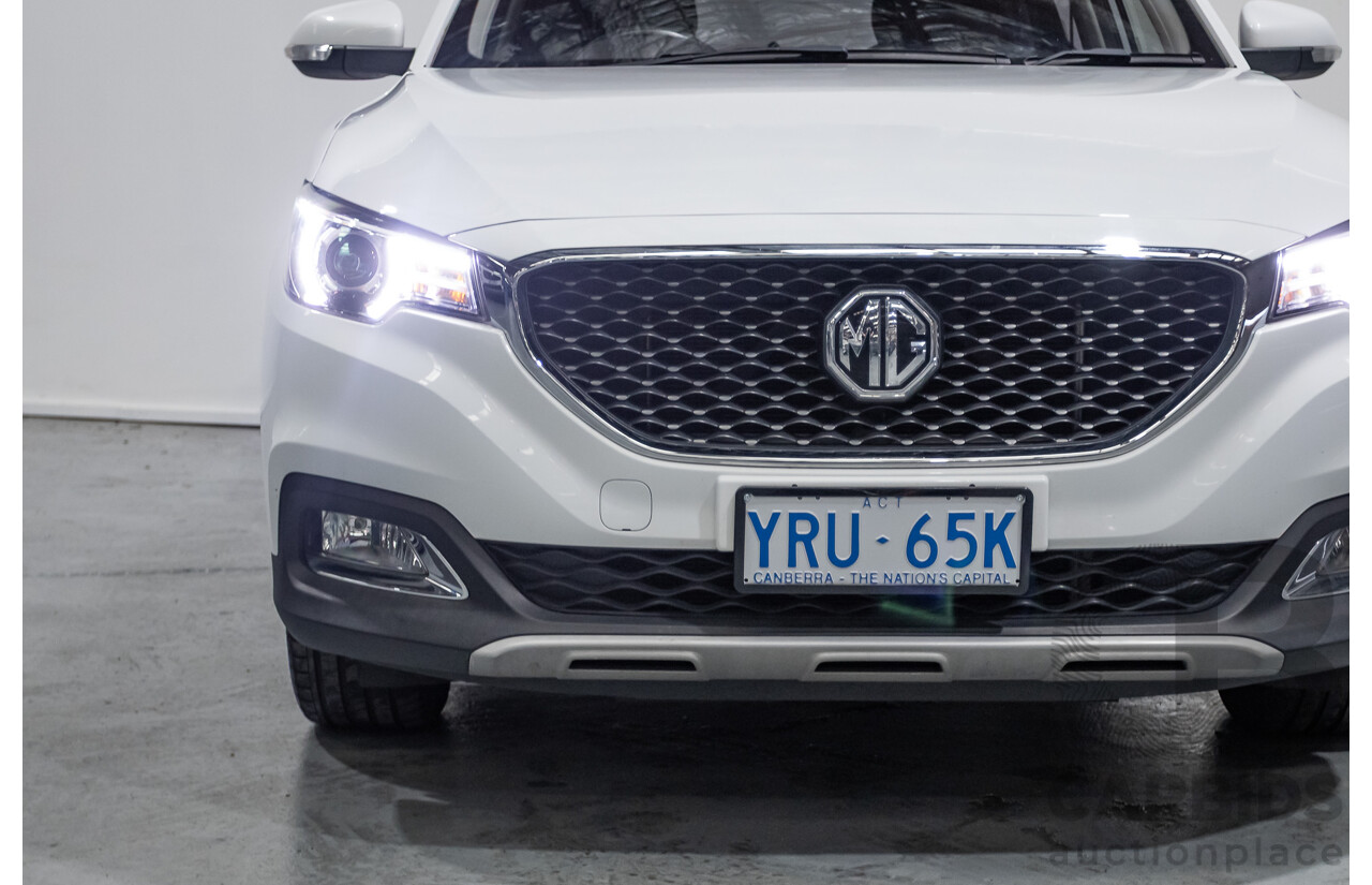 12/2021 MG ZS Excite AZS1 MY21 4D Wagon Dover White 1.5L