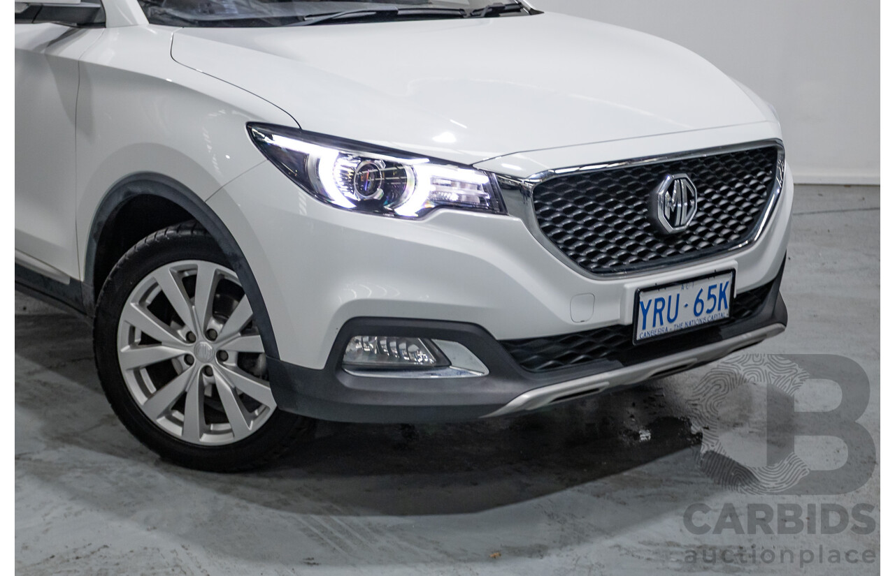 12/2021 MG ZS Excite AZS1 MY21 4D Wagon Dover White 1.5L