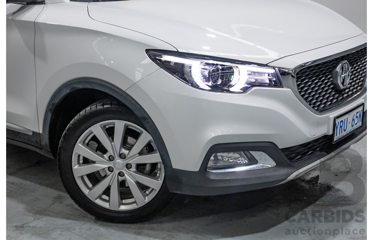 12/2021 MG ZS Excite AZS1 MY21 4D Wagon Dover White 1.5L