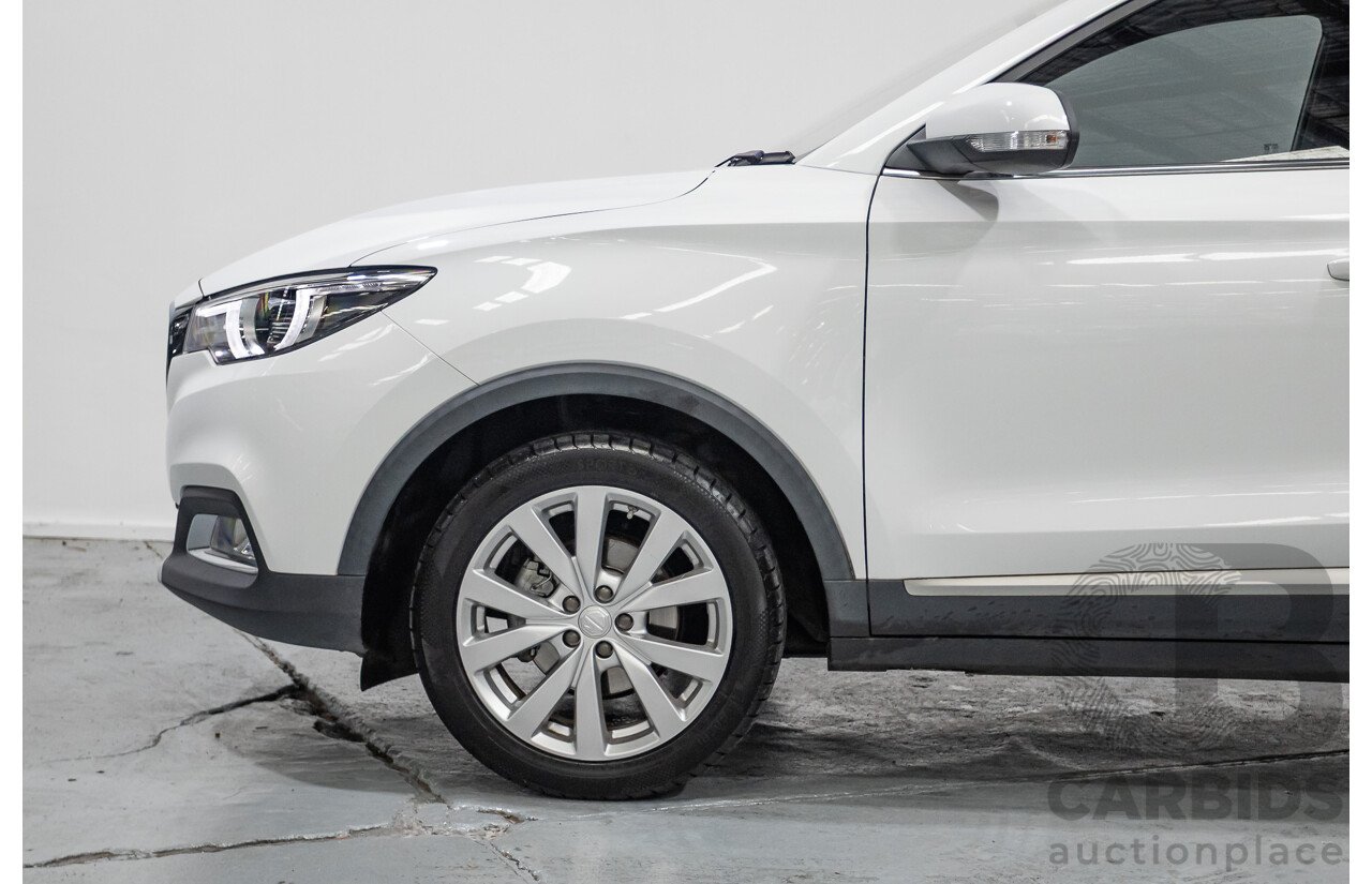 12/2021 MG ZS Excite AZS1 MY21 4D Wagon Dover White 1.5L