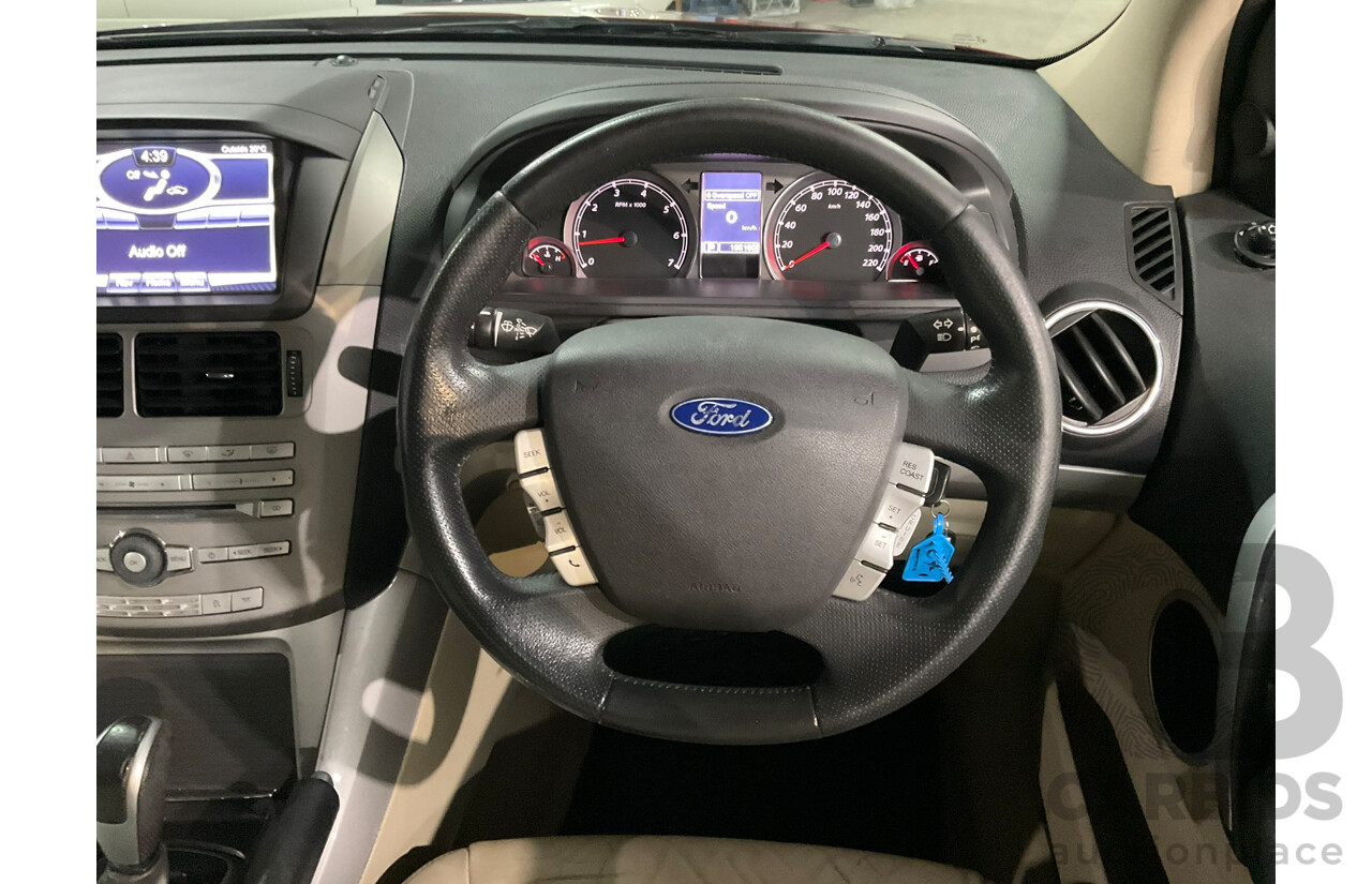04/2014 Ford Territory Titanium SZ 4D Wagon Maroon 4.0L