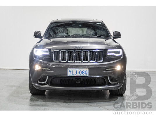 03/2014 Jeep Grand Cherokee SRT V8 (4WD) WK 4D Wagon Granite Crystal Metallic 6.4L