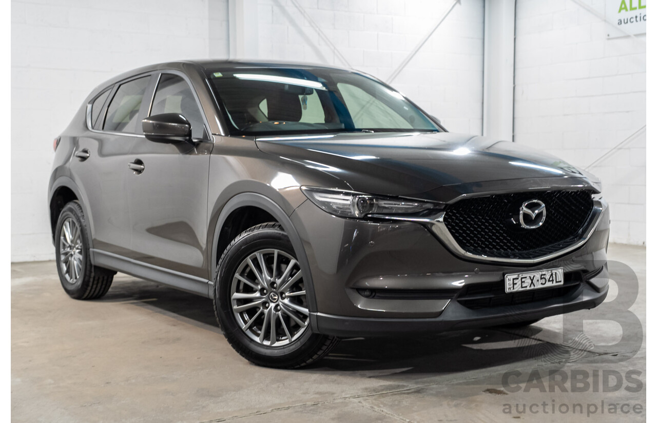 07/2017 Mazda CX-5 Touring (4x4) MY17.5 KF Series 2 4D Wagon Brown Turbo Diesel 2.2L