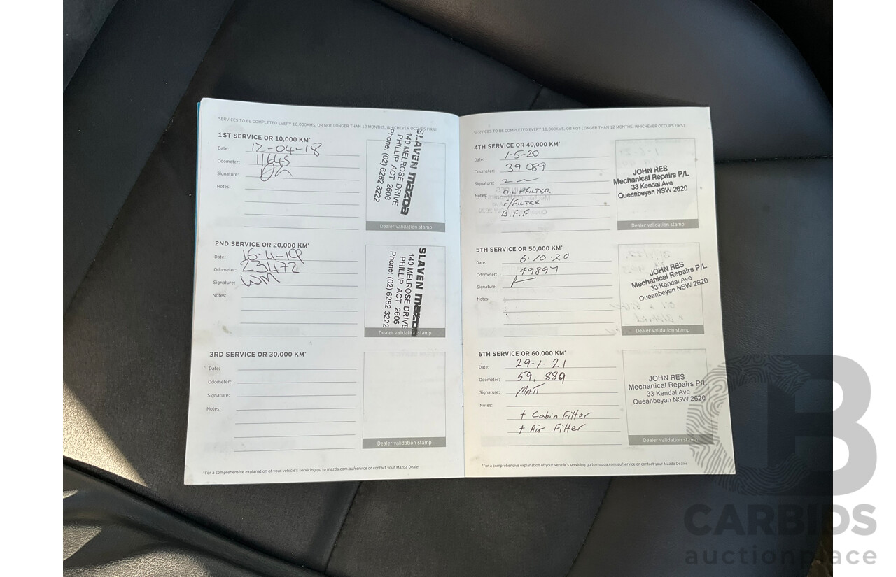 07/2017 Mazda CX-5 Touring (4x4) MY17.5 KF Series 2 4D Wagon Brown Turbo Diesel 2.2L