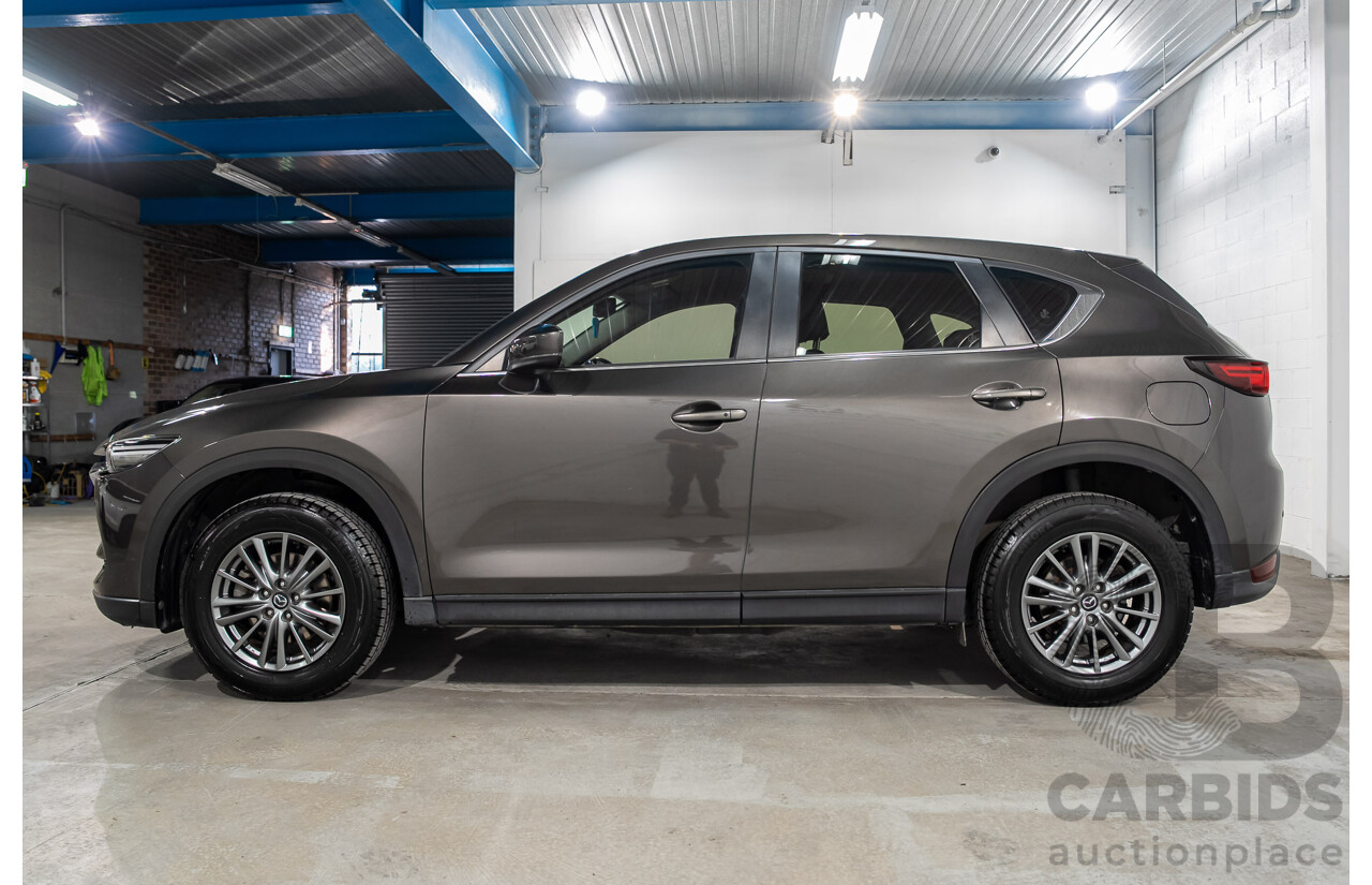 07/2017 Mazda CX-5 Touring (4x4) MY17.5 KF Series 2 4D Wagon Brown Turbo Diesel 2.2L