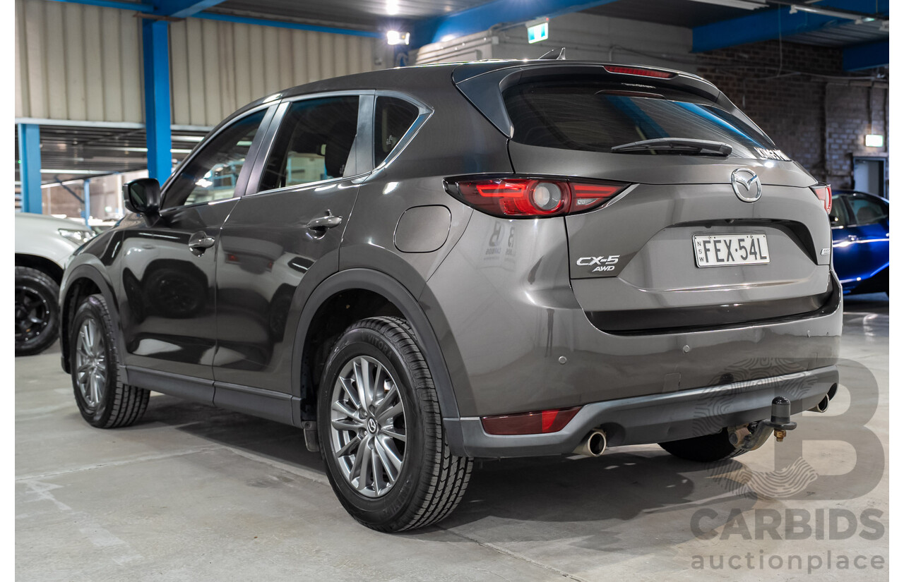 07/2017 Mazda CX-5 Touring (4x4) MY17.5 KF Series 2 4D Wagon Brown Turbo Diesel 2.2L