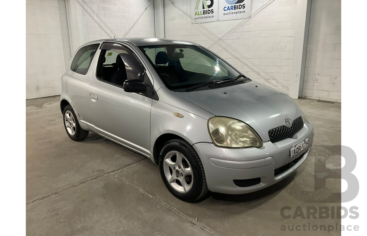 03/2004 Toyota Echo NCP10R 3D Hatchback Silver 1.3L