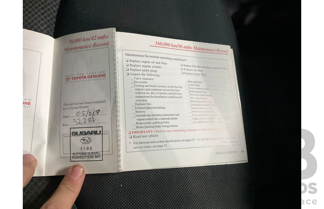 03/2004 Toyota Echo NCP10R 3D Hatchback Silver 1.3L
