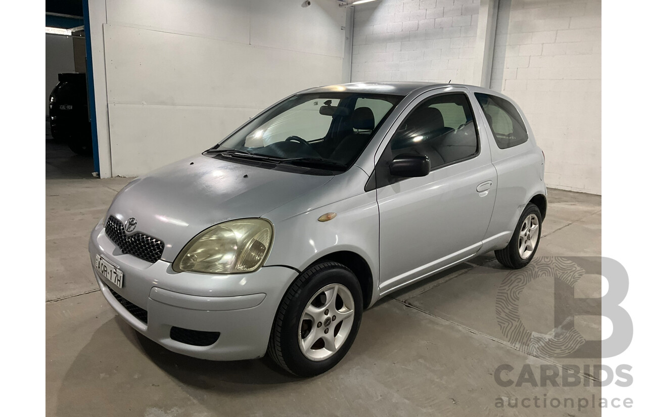 03/2004 Toyota Echo NCP10R 3D Hatchback Silver 1.3L