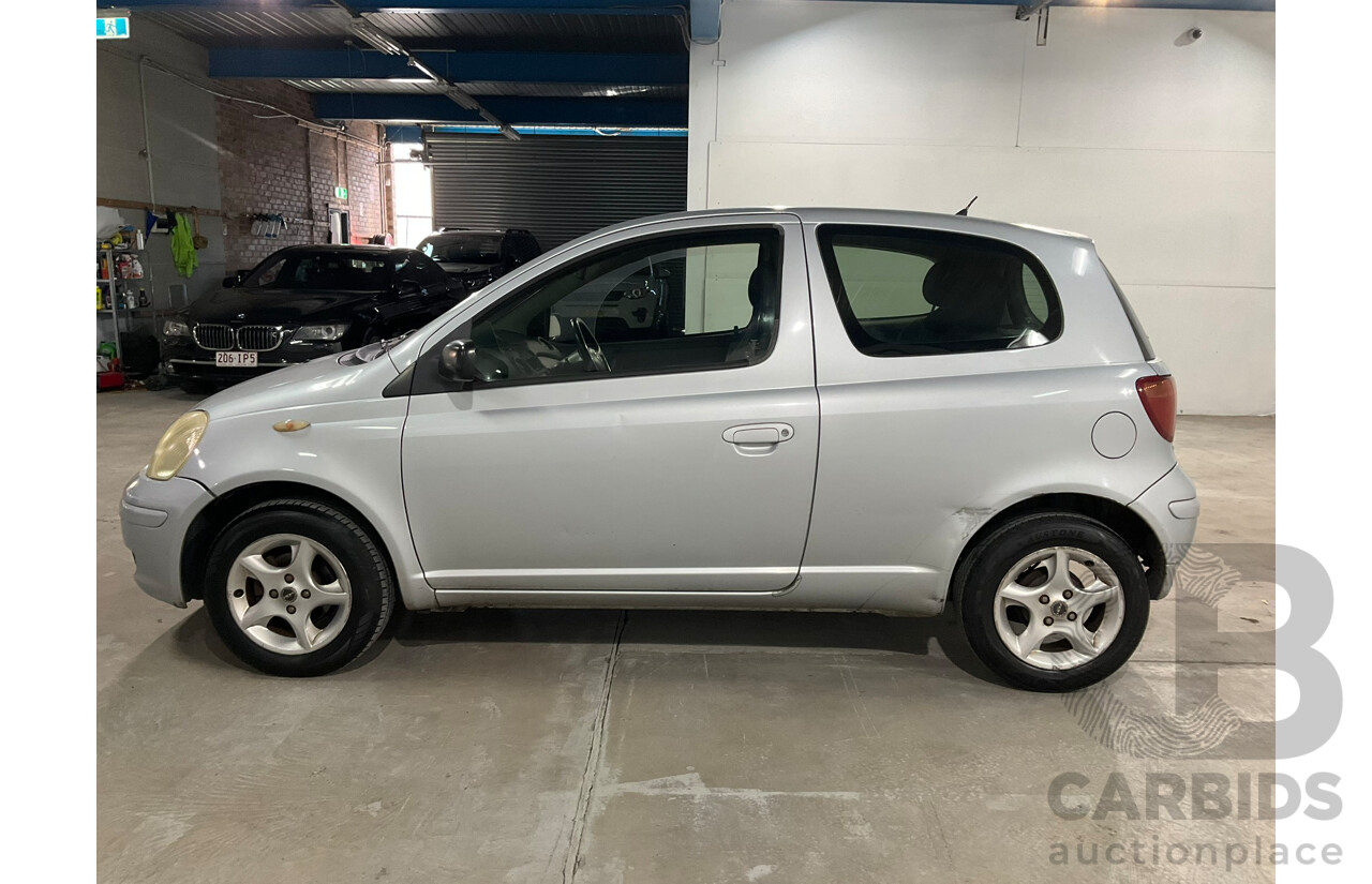 03/2004 Toyota Echo NCP10R 3D Hatchback Silver 1.3L